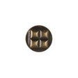 Antique Gold Metal Shank Back Button - 20L/12.5mm