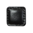 Black Square Topstitched Shank Back Button - 48L/30.5mm