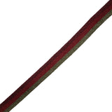 Red/Green/Gold Lurex Knit Trim - 1.25"