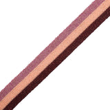Red/Orange/Pink Lurex Knit Trim - 1.25"