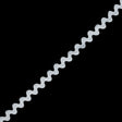 White Ric Rac Trimming - 0.75"