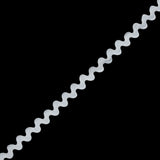 White Ric Rac Trimming - 0.75"