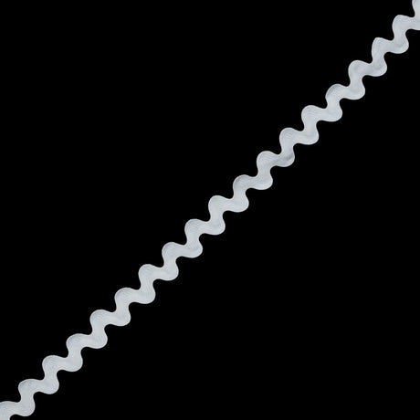 White Ric Rac Trimming - 0.75"