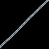 White Stretch Crochet Trim - 0.5"
