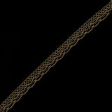 Metallic Gold Crochet Trim - 1"