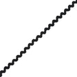 Black Ric Rac Trimming - 0.625"