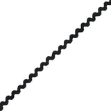 Black Ric Rac Trimming - 0.625"