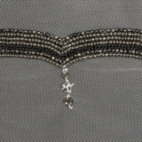 Italian Cloud Dancer Beaded and Scalloped Trim - 3.5"
