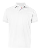 Hanes Youth EcoSmart Jersey Polo