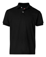 Hanes Youth EcoSmart Jersey Polo
