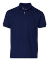 Hanes Youth EcoSmart Jersey Polo
