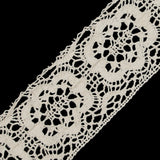 Natural Crochet Lace Trim - 2.75"