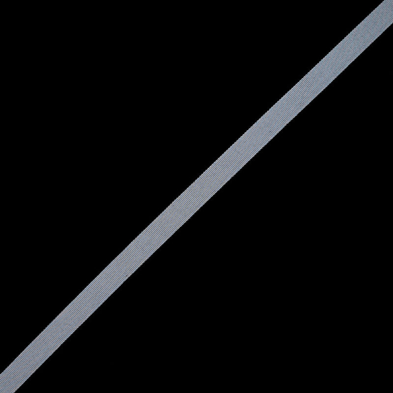 Black, Gray and White Petersham Grosgrain Ribbon - 0.625"
