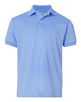 Hanes Youth EcoSmart Jersey Polo