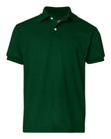Hanes Youth EcoSmart Jersey Polo