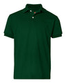 Hanes Youth EcoSmart Jersey Polo