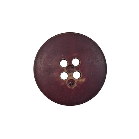Purple Weathered Plastic 4-Hole Button - 36L/23mm