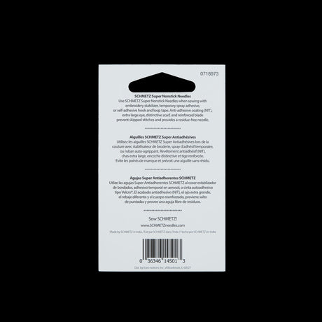 Schmetz Super Nonstick Machine Needles - 70/10 - 5 ct