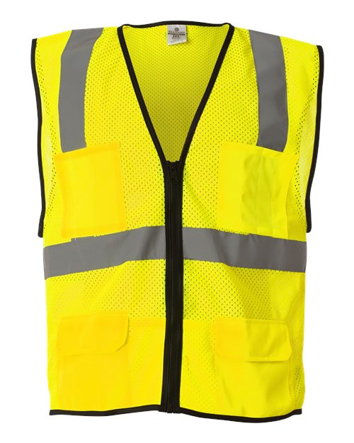 Kishigo Unisex Economy Mesh 6-Pocket Safety Vest