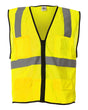 Kishigo Unisex Economy Mesh 6-Pocket Safety Vest
