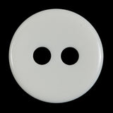 Ivory Plastic 2-Hole Button - 54L/34mm
