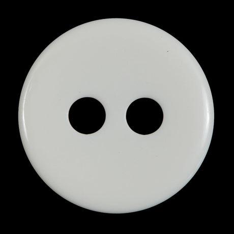 Ivory Plastic 2-Hole Button - 54L/34mm