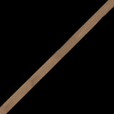 Taupe Foldover Bias Binding Tape - 0.5"