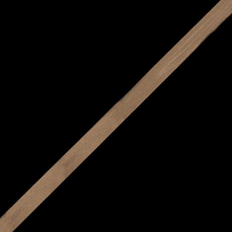 Taupe Foldover Bias Binding Tape - 0.5"