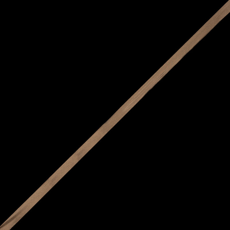 Taupe Foldover Bias Binding Tape - 0.5"