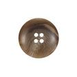 Brown Plastic 4-Hole Button - 36L/23mm