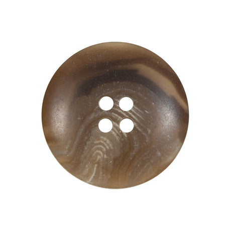 Brown Plastic 4-Hole Button - 40L/25.5mm