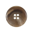 Brown Plastic 4-Hole Button - 40L/25.5mm