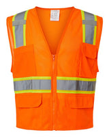 Kishigo Unisex Ultra-Cool Multi-Pocket Safety Vest
