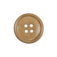 Light Tan Horn 4-Hole Button - 36L/23mm