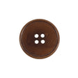 Amber Colored Horn 4-Hole Button - 36L/23mm