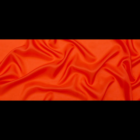 Bemberg Lining - Flame Orange - Lucidum Collection