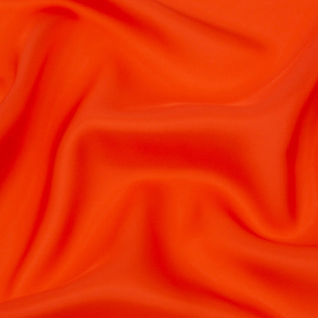 Bemberg Lining - Flame Orange - Lucidum Collection