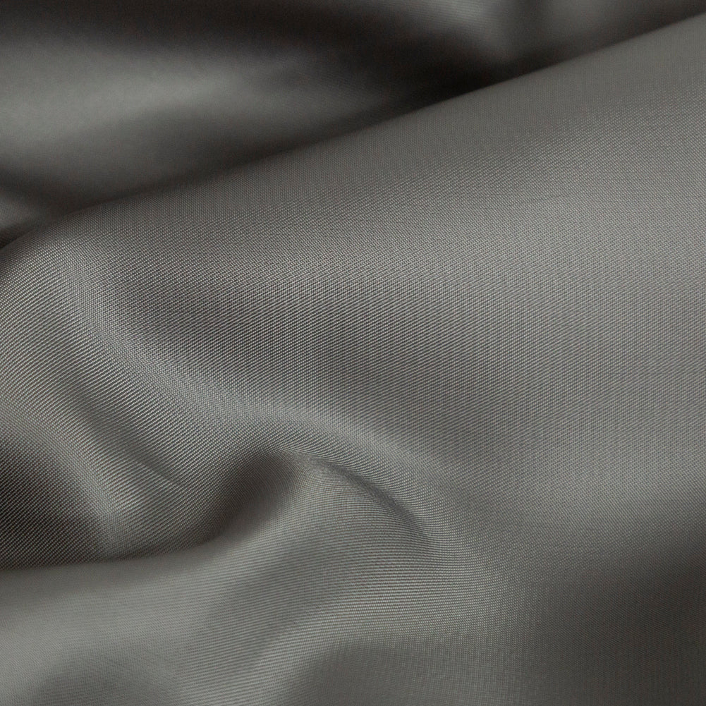 Twill Bemberg Lining - Medium Gray - Lustro Collection