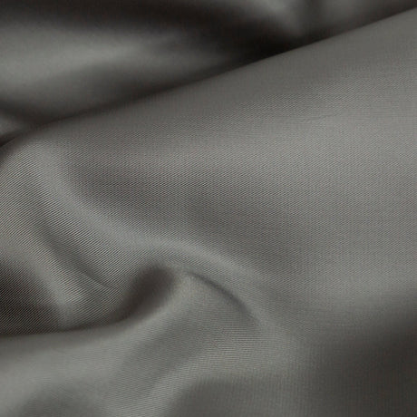 Twill Bemberg Lining - Medium Gray - Lustro Collection