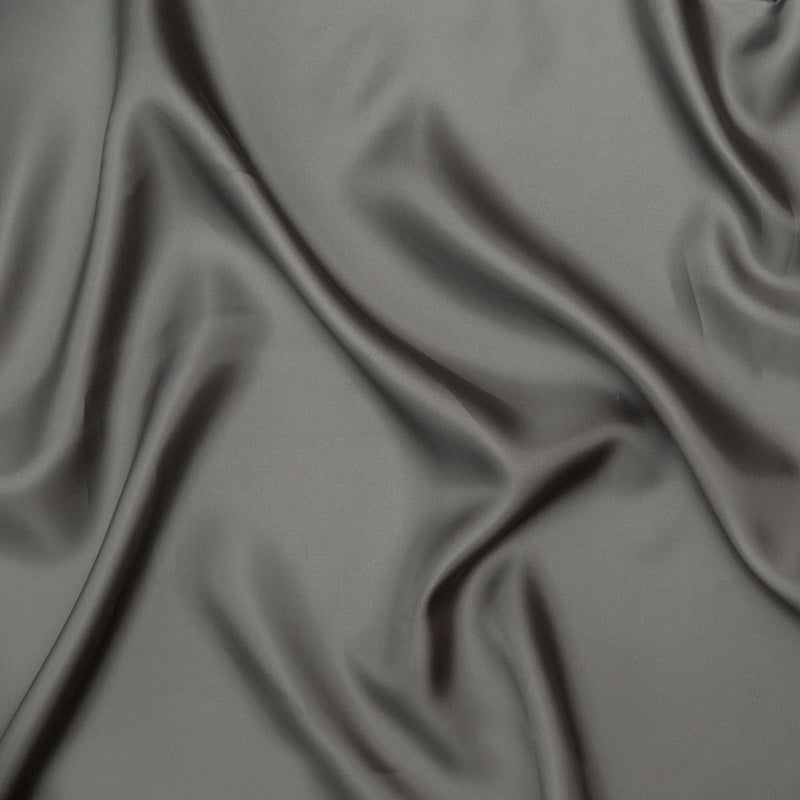 Twill Bemberg Lining - Medium Gray - Lustro Collection
