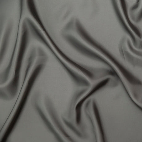 Twill Bemberg Lining - Medium Gray - Lustro Collection