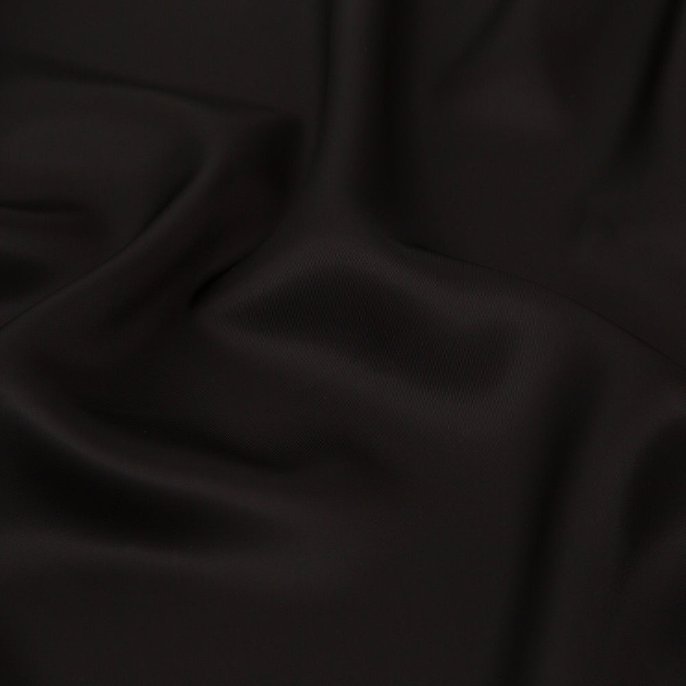Twill Bemberg Lining - Black - Lustro Collection