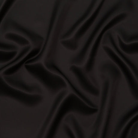 Twill Bemberg Lining - Black - Lustro Collection
