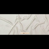 Bemberg Lining - Ivory and Black Stripes
