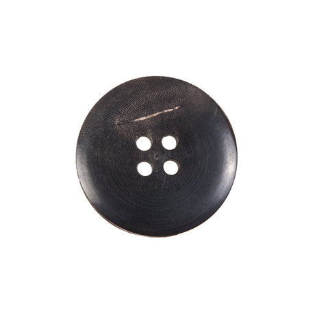 Light Brown Horn 4-Hole Button - 34L/21.5mm