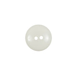 Ivory Plastic 2-Hole Button - 20L/12.5mm