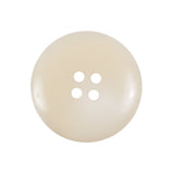 Ivory Plastic 4-Hole Button - 40L/25.5mm