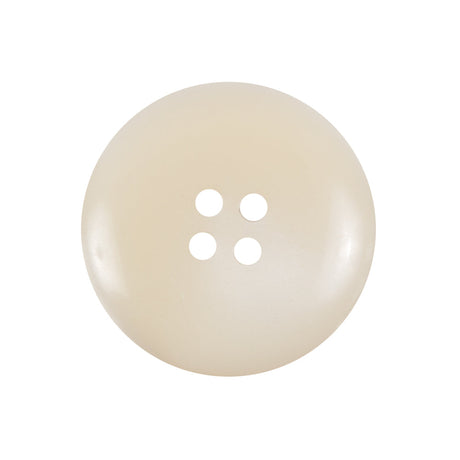 Ivory Plastic 4-Hole Button - 40L/25.5mm