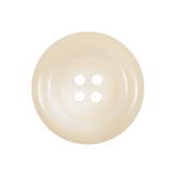 Ivory Plastic 4-Hole Button - 40L/25.5mm