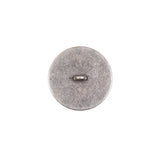 Silver Metal Shank Back Button - 24L/15mm